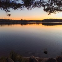 Разлив реки Чёрной. Вечерело. :: Лилия * Разлив реки Чёрной. Вечерело. :: Лилия *