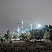 Ночь в городе :: Андрей Хлопонин Ночь в городе :: Андрей Хлопонин