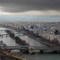 Париж с Эйфелевой башни :: skijumper Иванов Париж с Эйфелевой башни :: skijumper Иванов