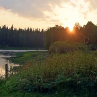 Солнце закатное. :: ВикТор Быстров