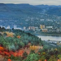 Кисловодск осенью с высоты Баргустана :: Мариша 