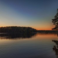 Разлив реки Чёрной. Вечерело. :: Лилия *