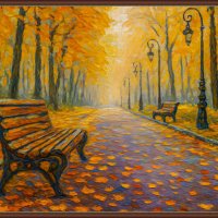 Осень в парке :: Aleksey Afonin Осень в парке :: Aleksey Afonin