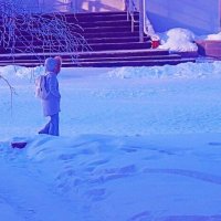 Минус 40!? Все равно пойду в школу! :: Владимир 