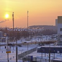 Морозный вечер :: Валерий Иванович