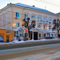 Чебоксары. Дом по ул. Карла Маркса 35 зимой. :: Пётр Чернега