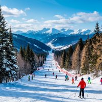 лыжный отдых в горах :: Mila 