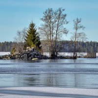 До островка сегодня не добраться :: Alexandеr P