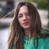 Street portrait :: Shmual & Vika Retro