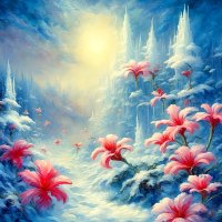 цветы под снегом. :: Mila цветы под снегом. :: Mila