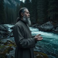 У быстро бегущей реки.. :: Андрей Головкин