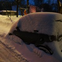 В Москве - снег :: Андрей Лукьянов