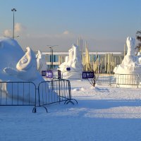 Сибирский конкурс - фестиваль снежных скульптур :: Татьяна Лютаева