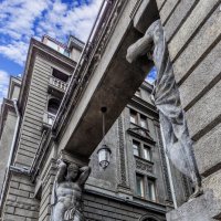 Атланты дома Веге :: Евгений Атланты дома Веге :: Евгений