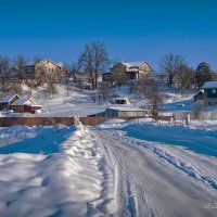 "Через мост на Садовую. Конец января"© :: Владимир Макаров