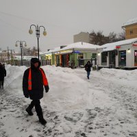 В Москве - снег :: Андрей Лукьянов