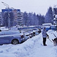 Вид на улицу Нефтяников со стороны сквера Победы! :: Владимир