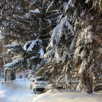 Когда Зима рисует улицы :: Alisia La DEMA