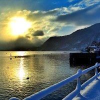 Зимний закат :: Евгений Васильев