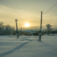Морозная Серафимовка :: Александр Филатов Морозная Серафимовка :: Александр Филатов