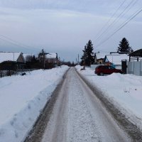 Деревенский снежный путь :: Игорь Солдаткин
