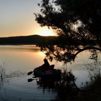 Рыбалка на рассвете... :: Надежда Куркина 