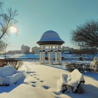 В Витебске снежно и морозно. :: Галина Бобкина