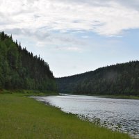 Поворот реки. :: ВикТор Быстров Поворот реки. :: ВикТор Быстров