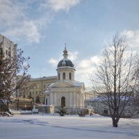 Храм-часовня Бориса и Глеба на Арбатской площади :: Andrey Lomakin Храм-часовня Бориса и Глеба на Арбатской площади :: Andrey Lomakin