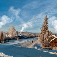 Ух морозная выдалась зима.. :: Алексей Мезенцев