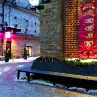 Новый арт-объект на старинной стене :: Aida10 