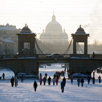 Морозный день на Фонтанке :: Алексей Смирнов