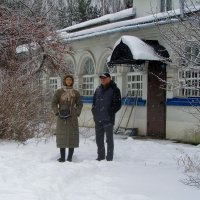 ... на Рождество шёл снег, не прекращаясь.....(моя семья на Рождество).. :: galalog galalog