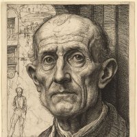 Голова задумчивого человека :: Георгий Пичугин