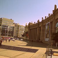 Барселона с автобуса. :: Владимир Драгунский