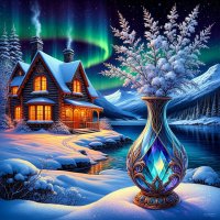 северное сияние. :: Mila 