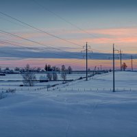"Безмолвие. Снега до закатного горизонта"© :: Владимир Макаров