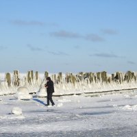 зимой на море :: ИННА ПОРОХОВА