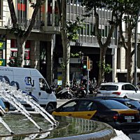 По Барселоне на автобусе. :: Владимир Драгунский