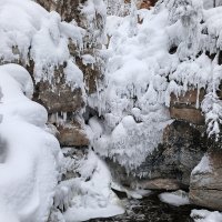 Зимний водопадик :: Ольга Чистякова