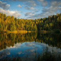 Отражения.. Волшебные краски осени :: Вячеслав Владимирович