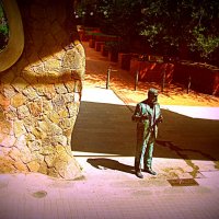 По Барселоне на автобусе. :: Владимир Драгунский