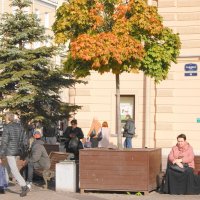 ОСЕНЬ на Сенной площади :: Виктор Никитенко