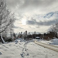 Храм свт. Николая Мирликийского в Здехово :: Любовь Храм свт. Николая Мирликийского в Здехово :: Любовь