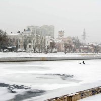 Фото с рыбаком :: Владимир Жуков