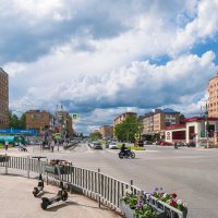 Ухта, лето на проспекте Ленина :: Николай Зиновьев