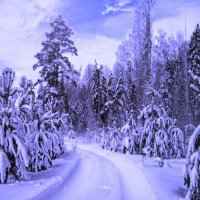 Зима :: Людмила Смородинская Зима :: Людмила Смородинская