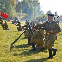 Реконструкция событий Великой Отечественной войны. :: Михаил Курзанцев
