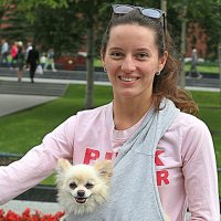 девушка с собачкОЙ :: Олег Лукьянов девушка с собачкОЙ :: Олег Лукьянов