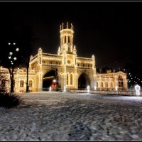 Вокзал с выезжающим паровозиком :-) :: Лия ☼